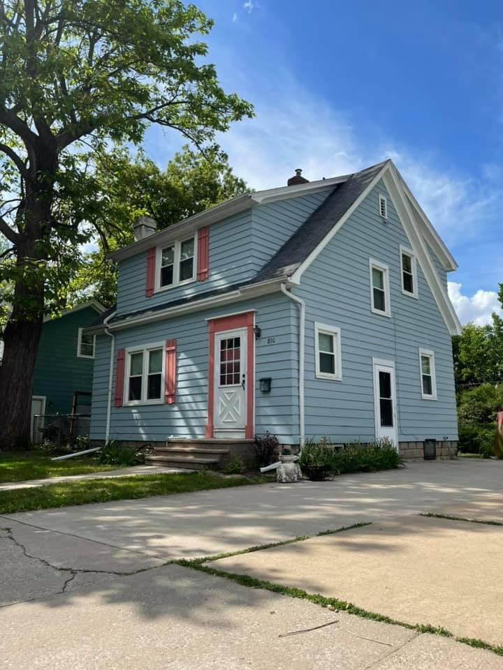 Finished exterior house painting project in Stillwater, MN